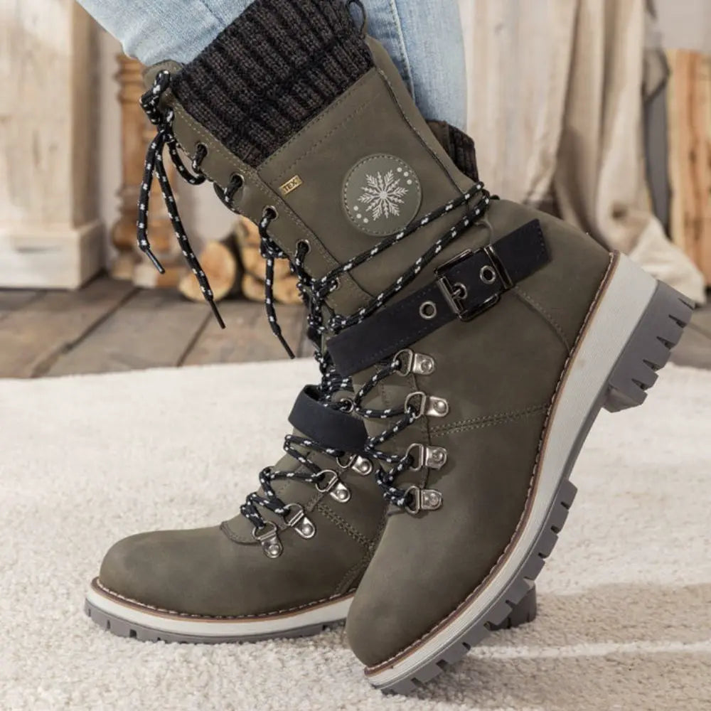 Olivia | Cozy Snow Boots – Warm Lining