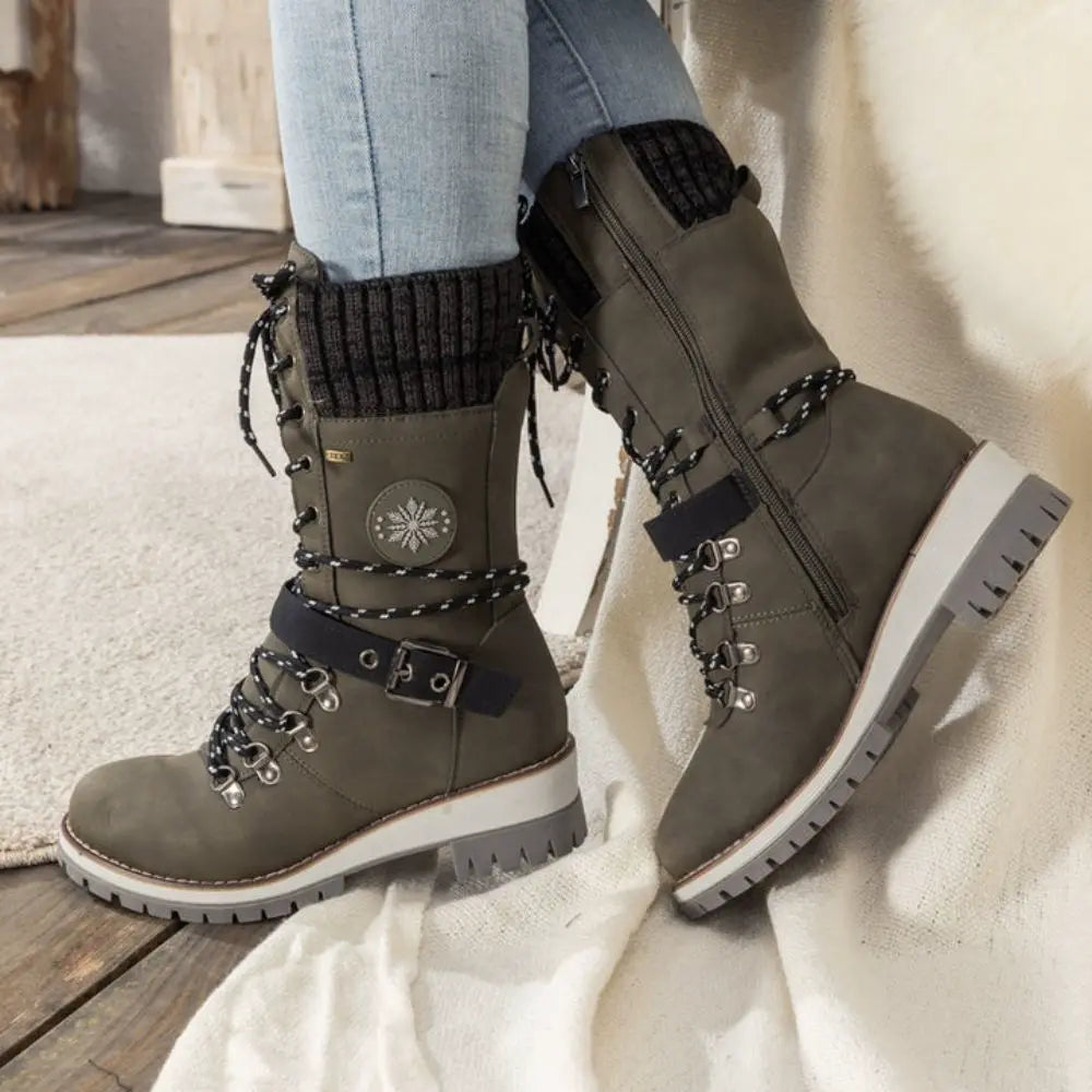Olivia | Cozy Snow Boots – Warm Lining