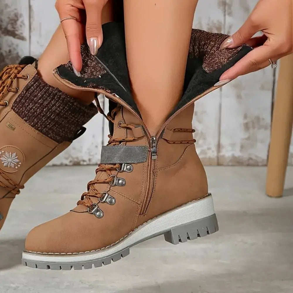 Olivia | Cozy Snow Boots – Warm Lining