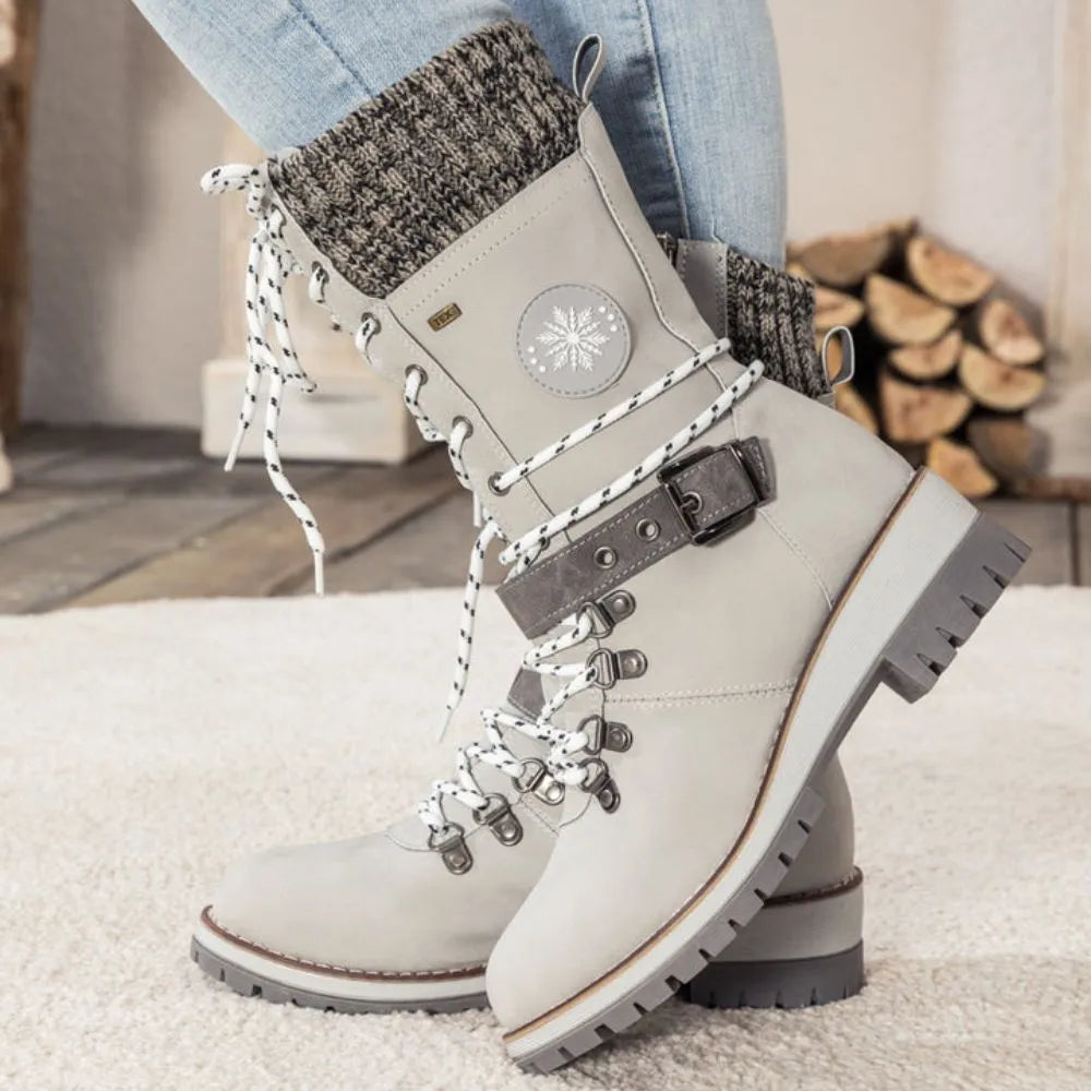 Olivia | Cozy Snow Boots – Warm Lining