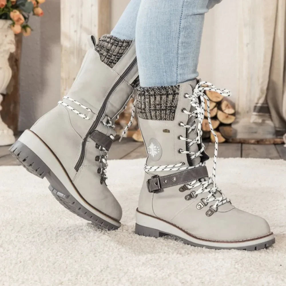 Olivia | Cozy Snow Boots – Warm Lining