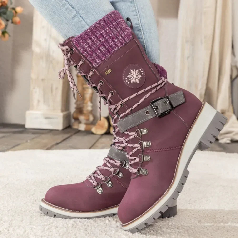 Olivia | Cozy Snow Boots – Warm Lining