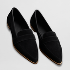 Women's Slip-On Loafers – Cushioned Lined Interior