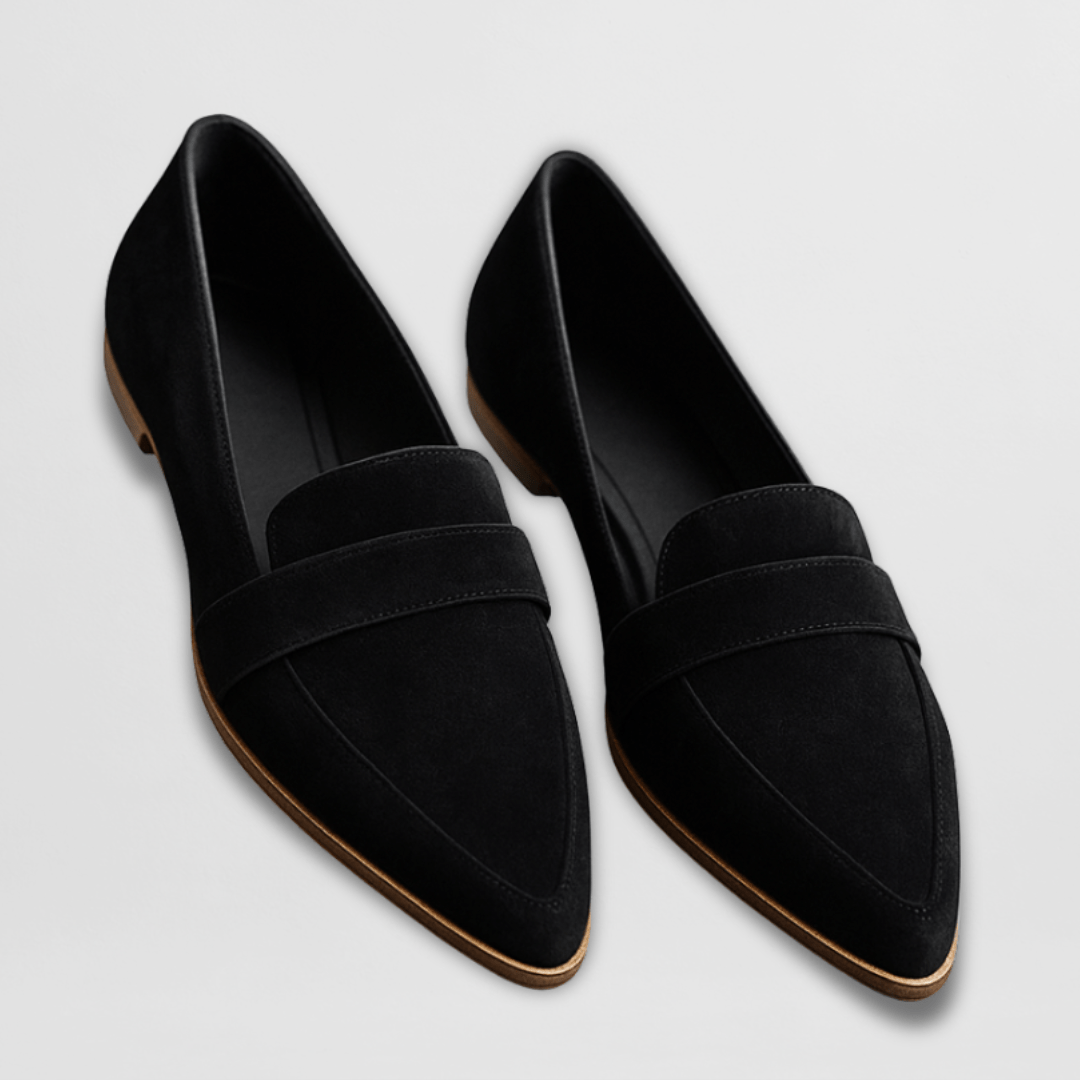 Women's Slip-On Loafers – Cushioned Lined Interior