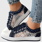 Daniela | Zapatillas Casual Con Encaje