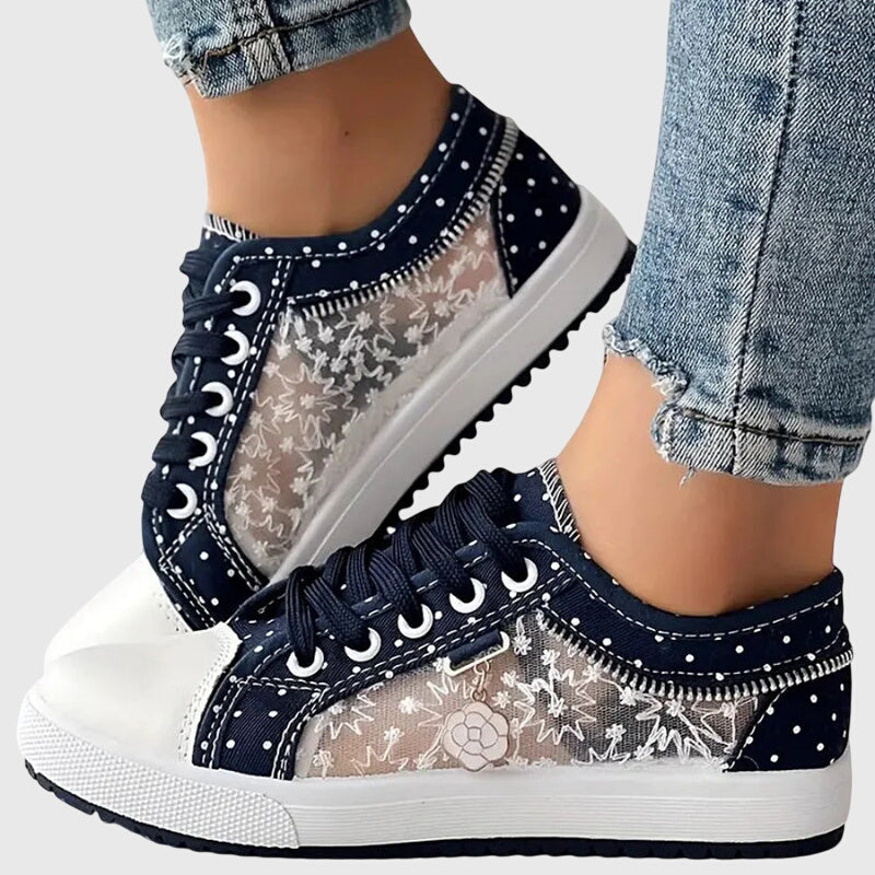 Daniela | Zapatillas Casual Con Encaje