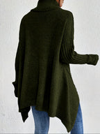 Natalia | Suéter Oversize Con Cuello Alto