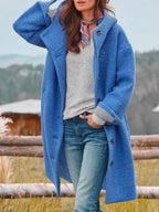 Charlotte | Cozy Hooded Coat – Structured Fit