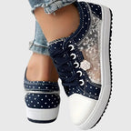 Daniela | Zapatillas Casual Con Encaje