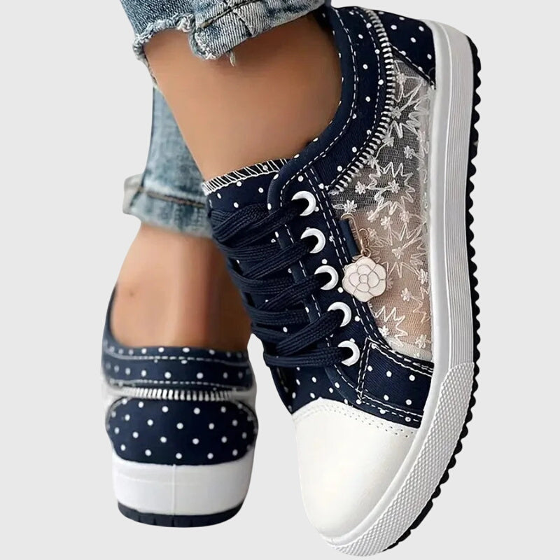 Daniela | Zapatillas Casual Con Encaje