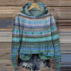 Gaby | Ethnic Retro Hoodie