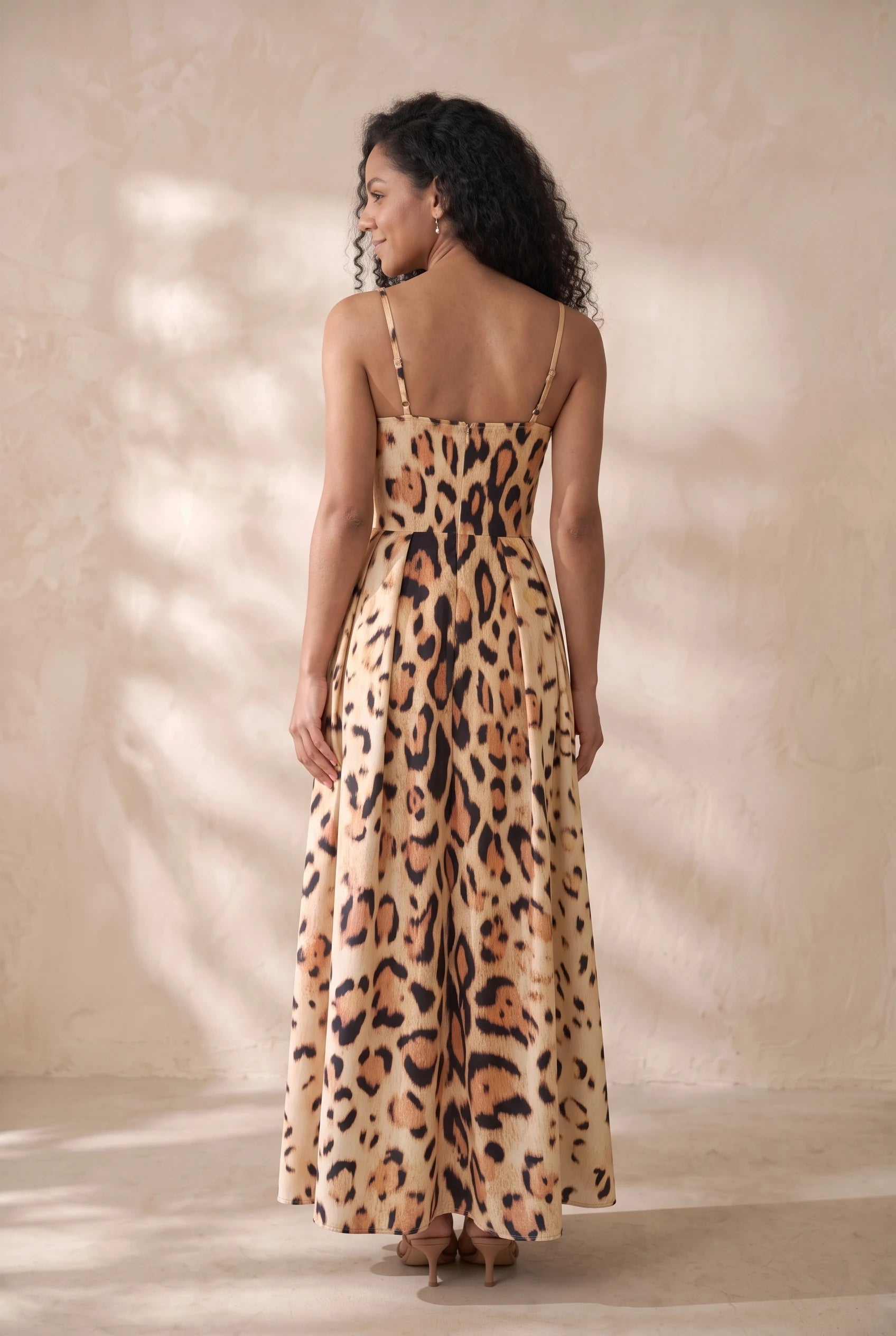 Ajaccio Midi Dress – Leopard Bustier