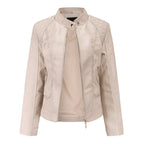 Elegant Leather Jacket for Women