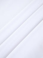 Open Back Cotton Midi Dress - Sleeveless V-Neck Design