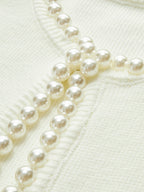 Women's Pearl Trim Cardigan – Ripped Hem
