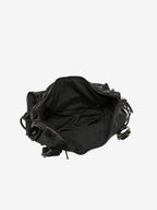 Women's Chic Shoulder Bag – Braided Trim