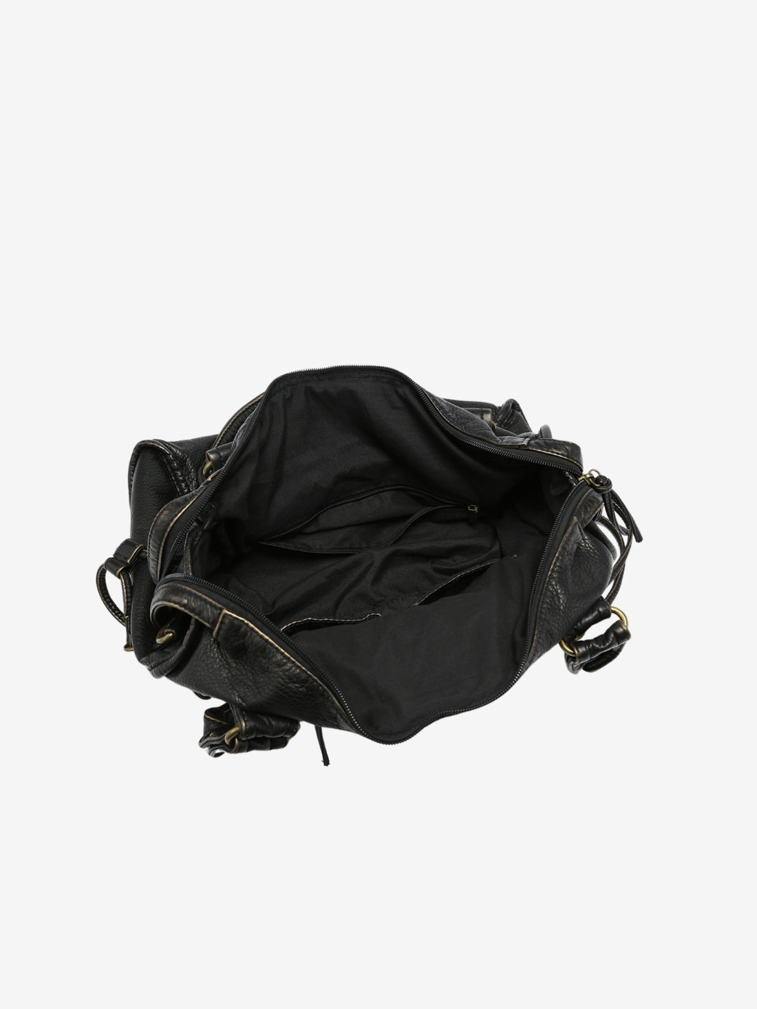 Women's Chic Shoulder Bag – Braided Trim