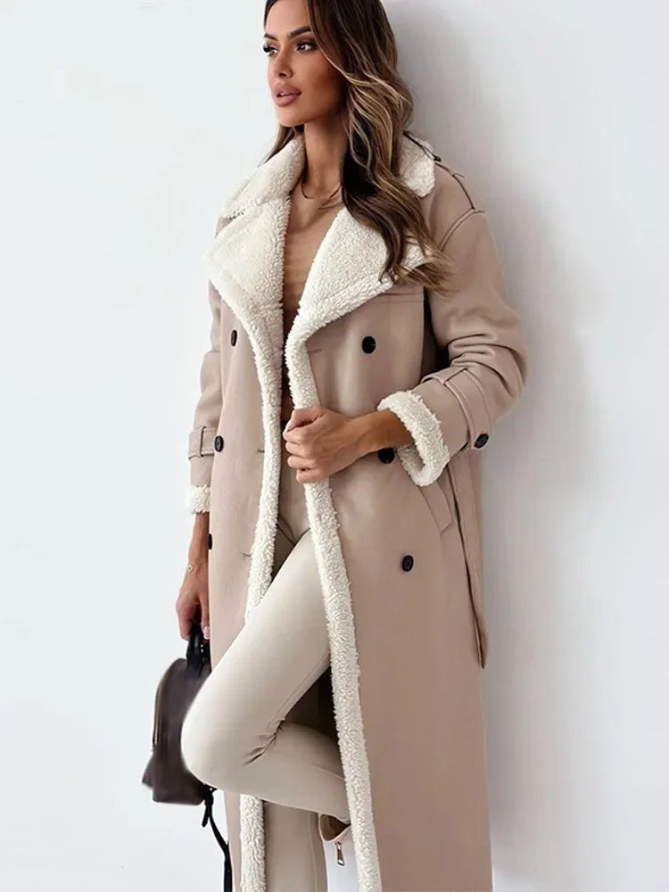 Amelia | Elegant Winter Coat – Longline Fit