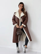 Amelia | Elegant Winter Coat – Longline Fit