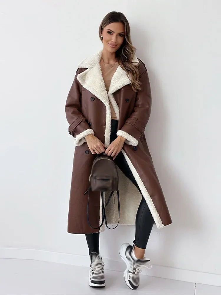 Amelia | Elegant Winter Coat – Longline Fit