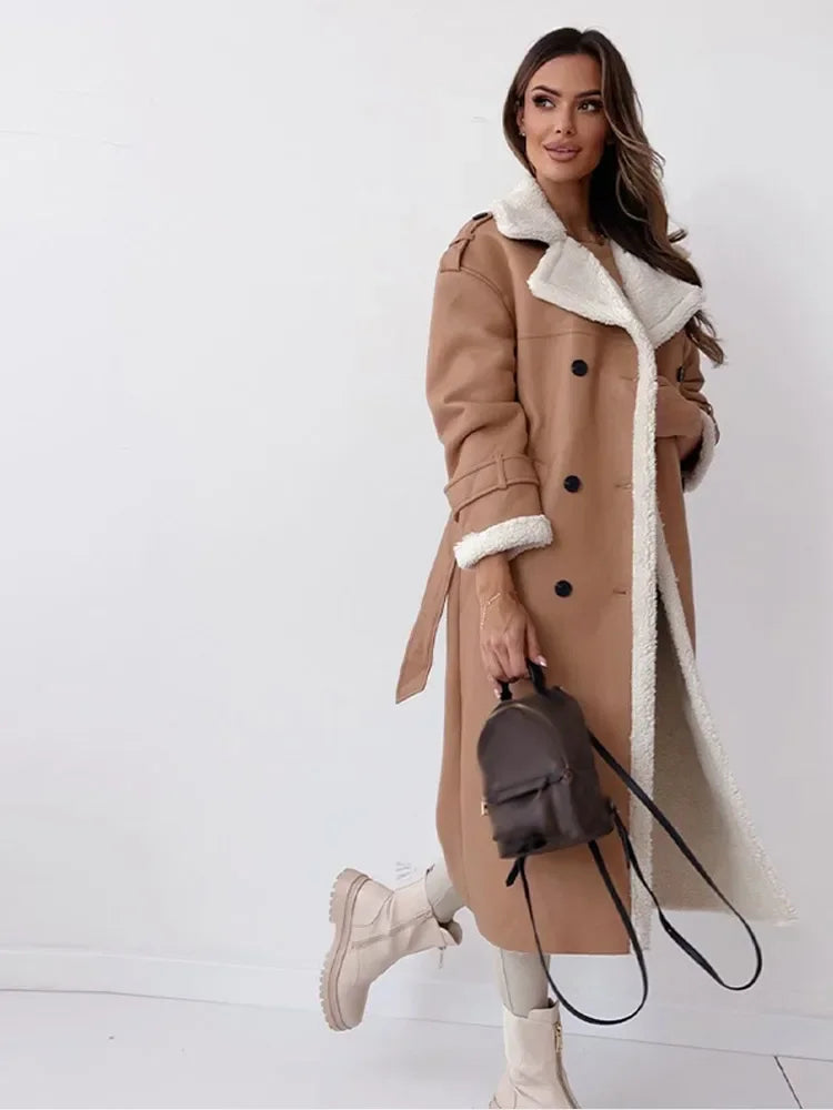 Amelia | Elegant Winter Coat – Longline Fit