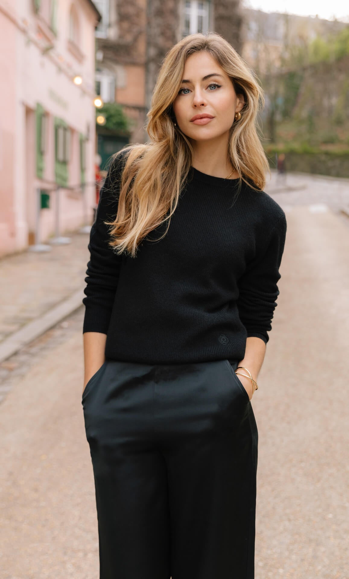 Women's Cozy Knit Sweater – Crew Neck