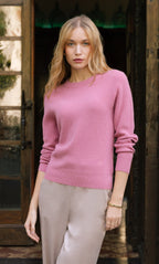 Women's Cozy Knit Sweater – Crew Neck