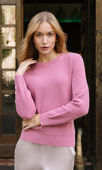 Women's Cozy Knit Sweater – Crew Neck