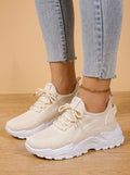 Women's Cozy Chunky Sneakers – Mesh Upper