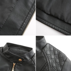 Elegant Leather Jacket for Women