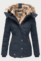 Veyzandra Women’s Winter Coat – Adjustable Hood