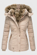 Veyzandra Women’s Winter Coat – Adjustable Hood