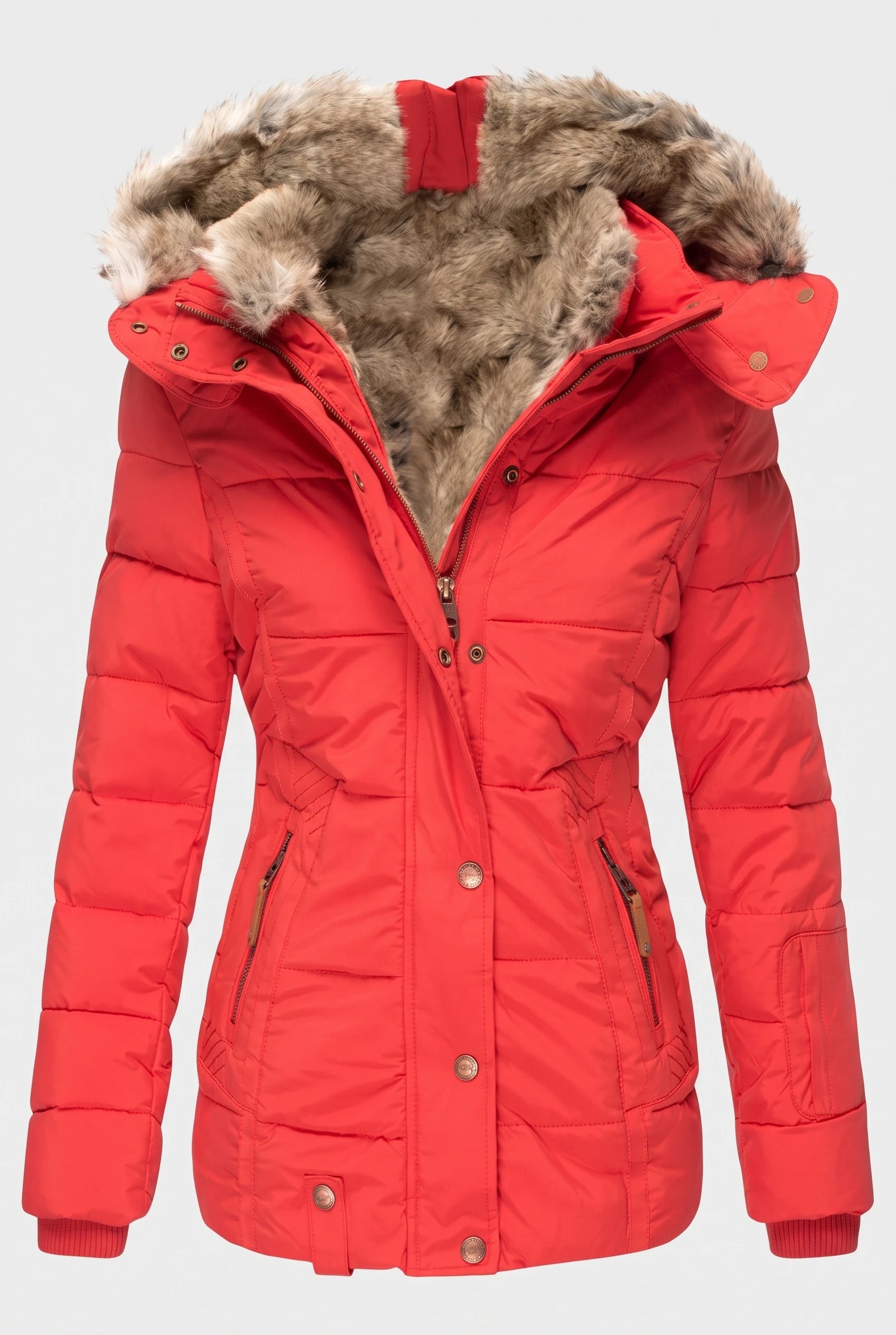 Veyzandra Women’s Winter Coat – Adjustable Hood