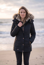 Veyzandra Women’s Winter Coat – Adjustable Hood