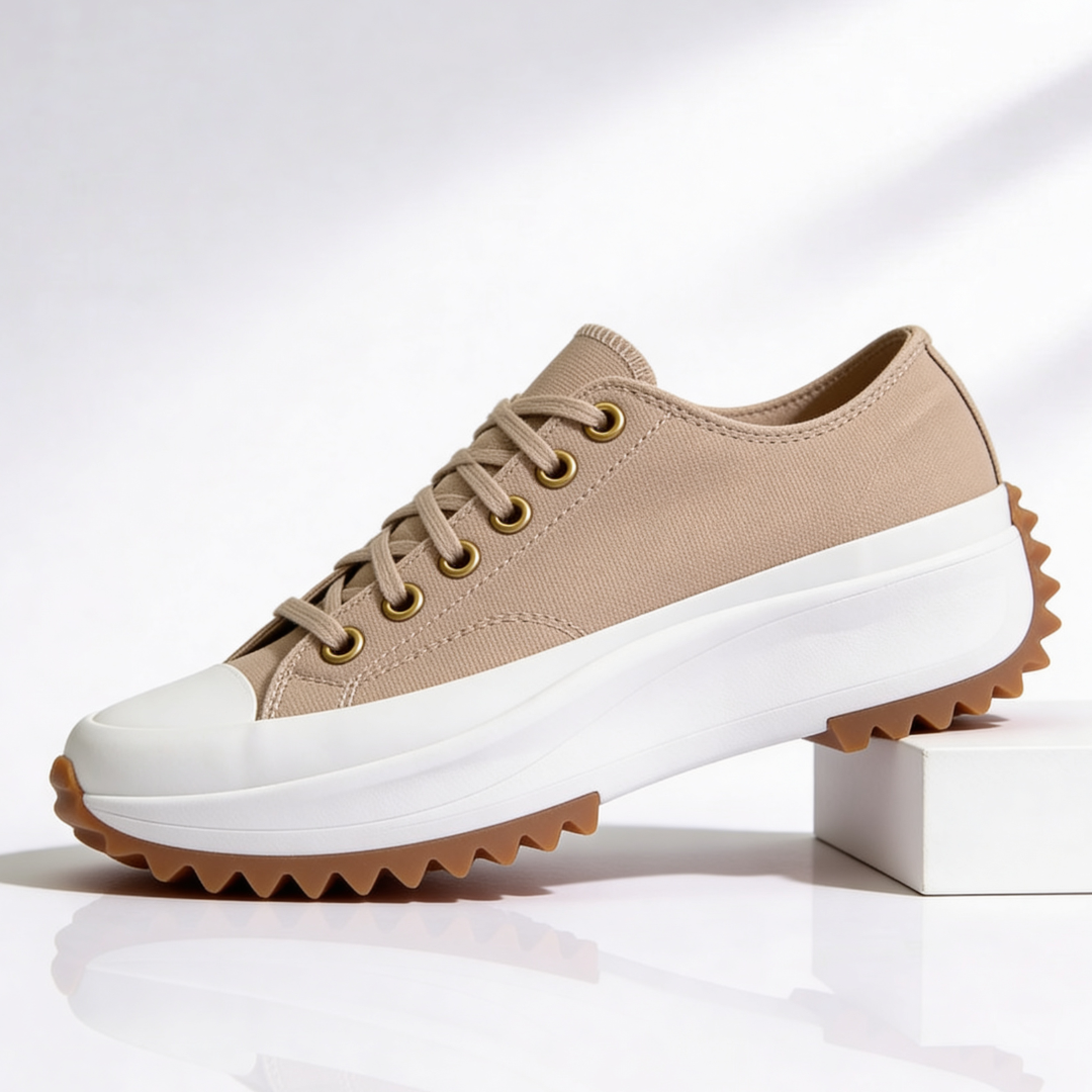 Ava | Chic Platform Sneakers – Cushioned Sole