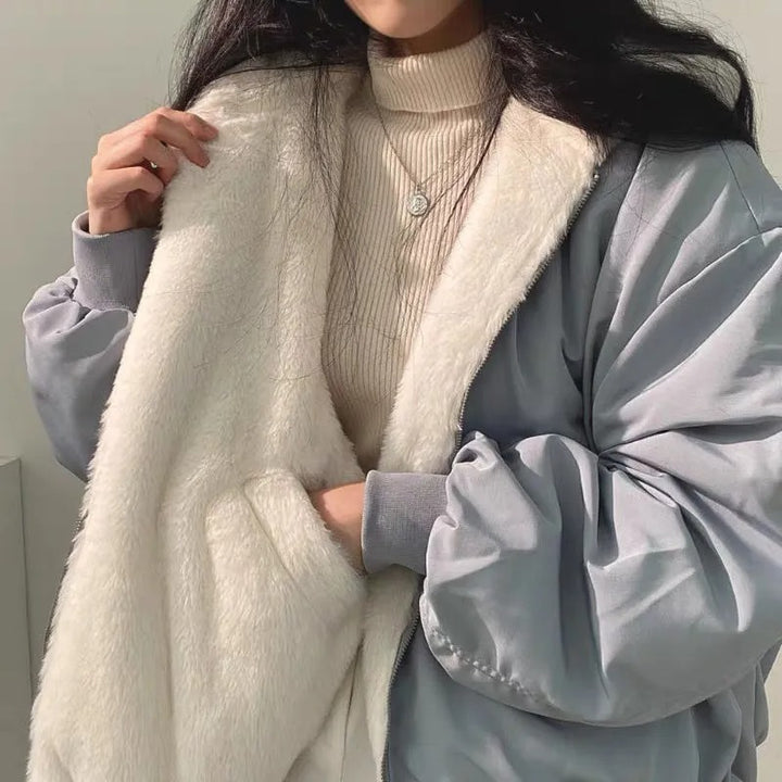Women's Cozy Winter Jacket – Double Layer