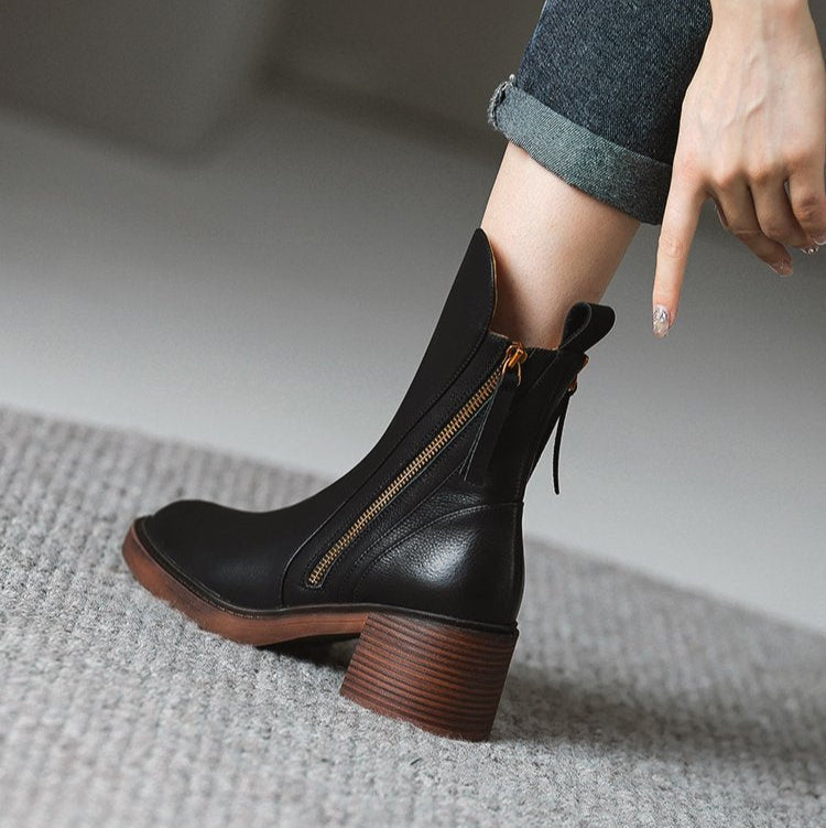 Mia Ankle Boots – Cushioned Comfort