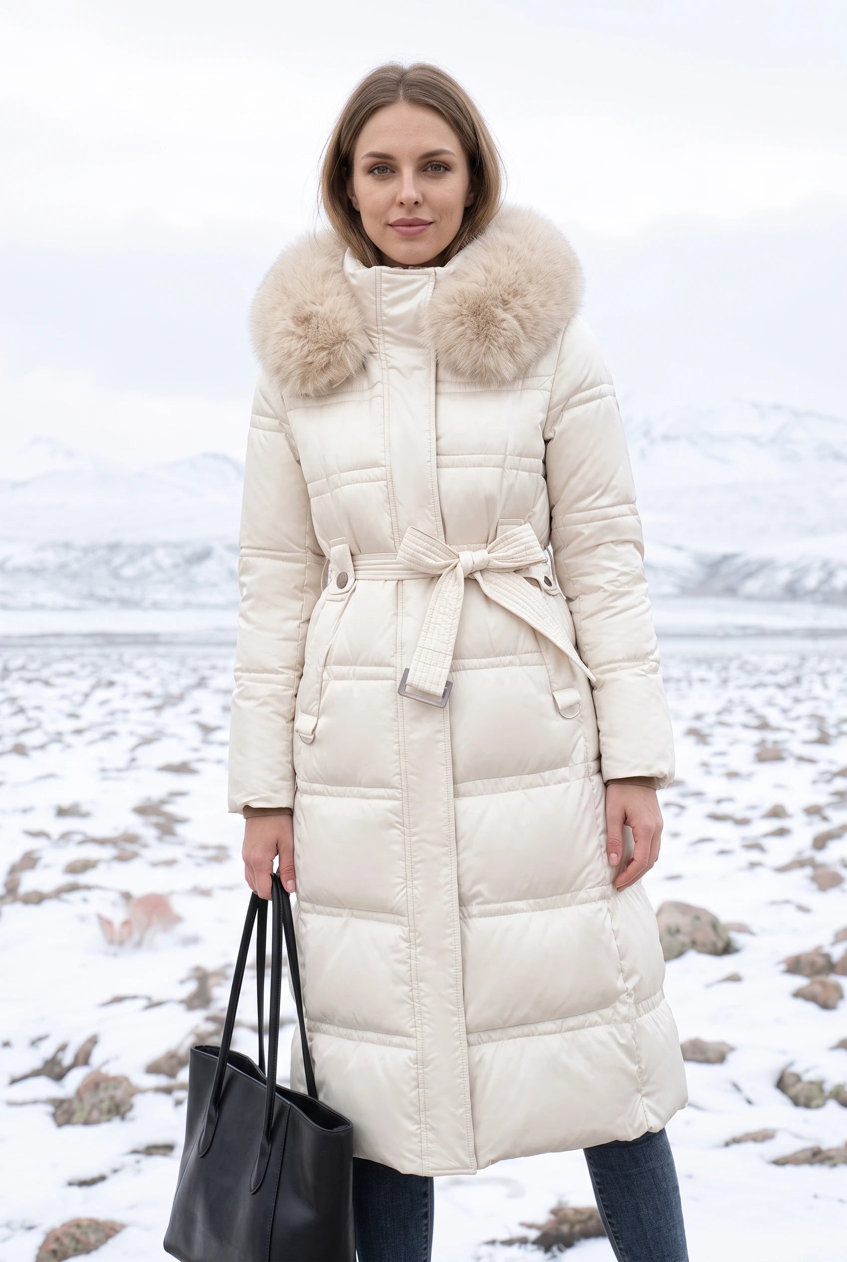 Lucia Women’s Winter Parka – Fur Hood