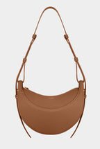 Women's Leather Hand Bag – Half Moon Design