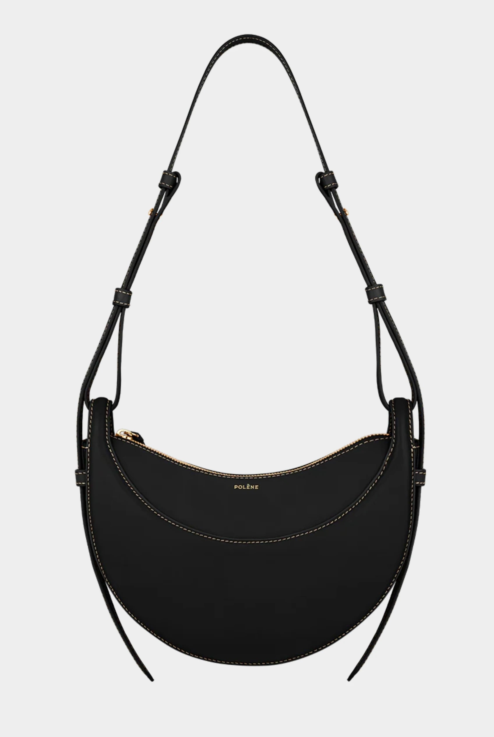 Women's Leather Hand Bag – Half Moon Design