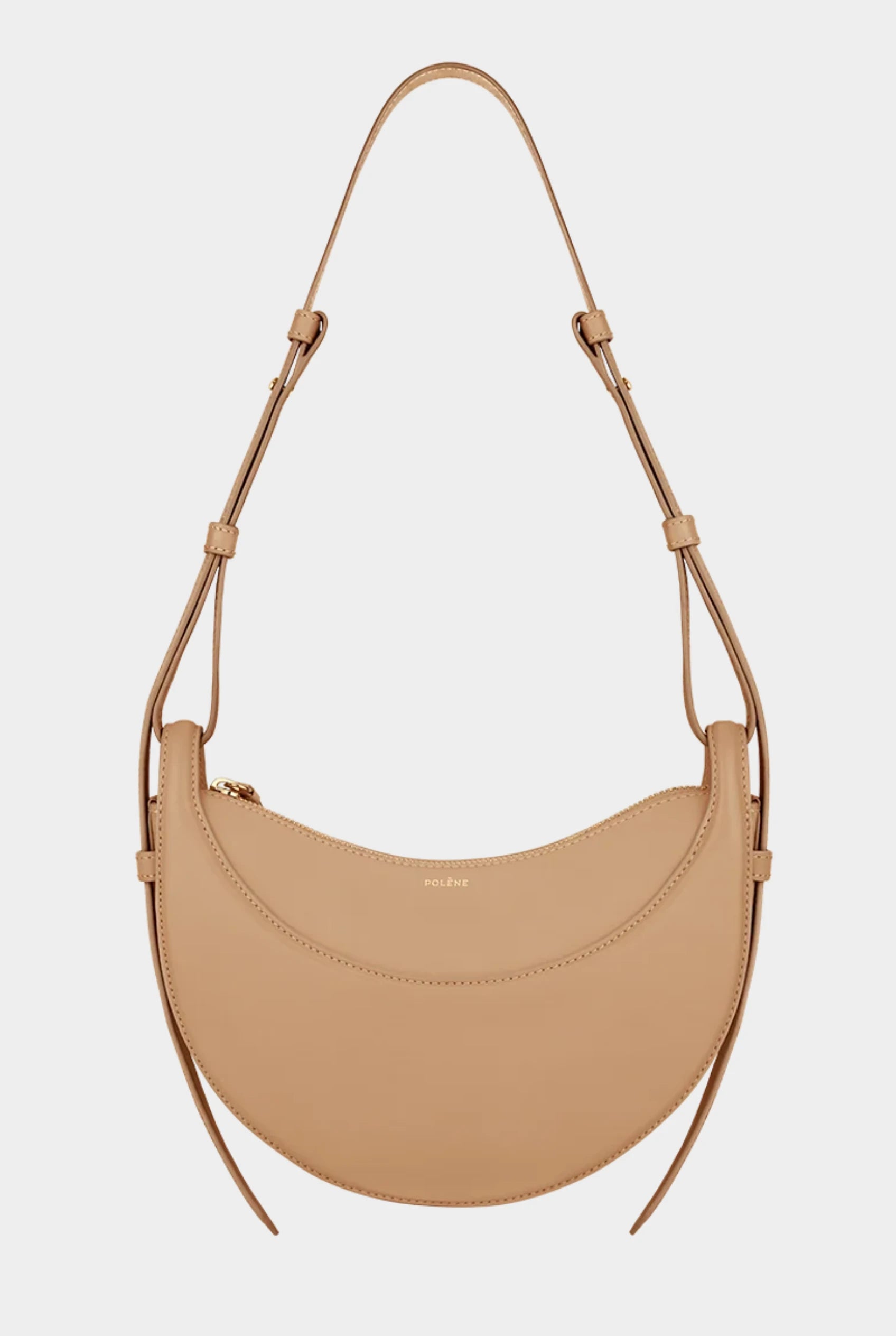 Women's Leather Hand Bag – Half Moon Design