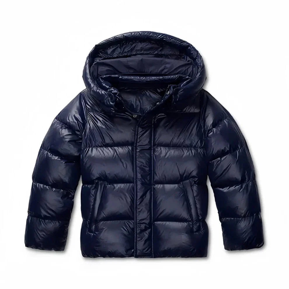 Women’s Hooded Puffer Jacket – Lightweight Quilted