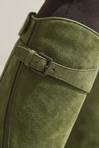 Women's Cozy Knee High Rain Boots – Non-Slip
