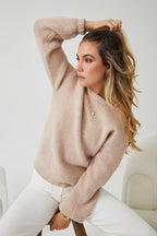 Harvie Wool Blend Sweater – Bishop Sleeves