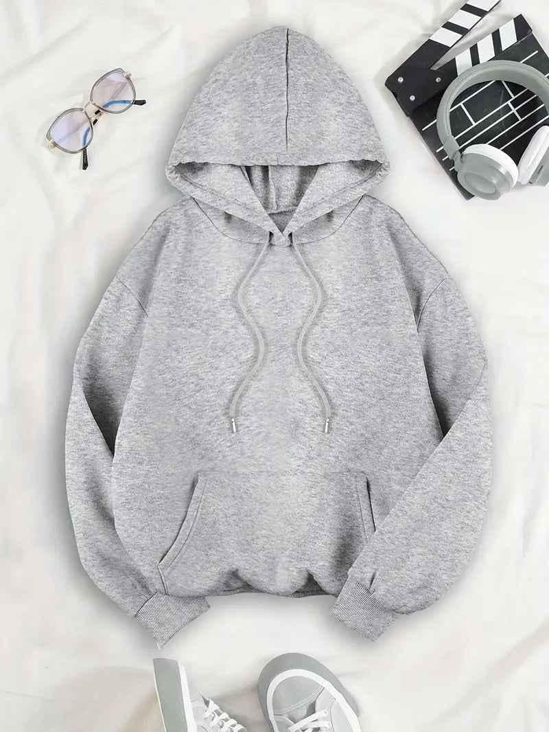 Women's Cozy Star Print Hoodie – Back Motif
