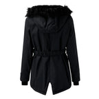 Isabella | Cozy Winter Coat – Faux Fur Hood