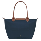 Women's Foldable Nylon Tote Bag – Zip & Snap Closure