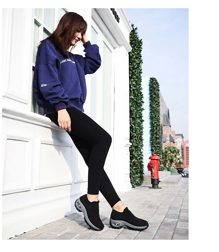 Women's Cozy Slip-On Sneakers – Air Cushion