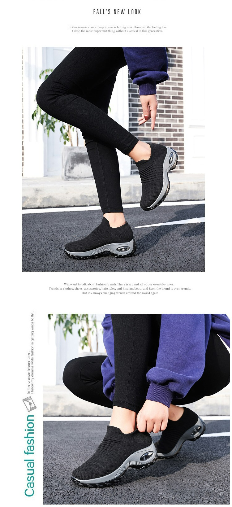 Women's Cozy Slip-On Sneakers – Air Cushion