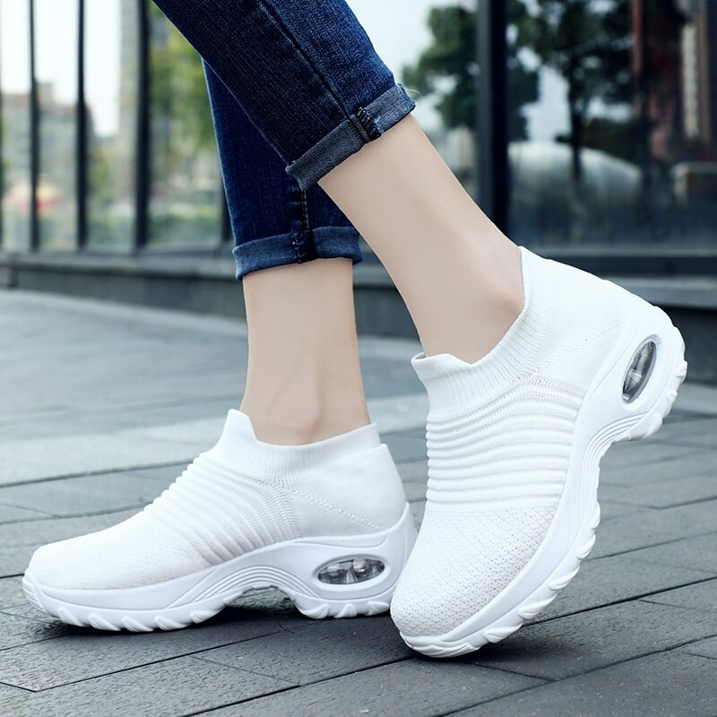 Women's Cozy Slip-On Sneakers – Air Cushion